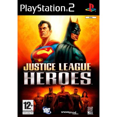 Justice League Heroes [PS2, английская версия]
